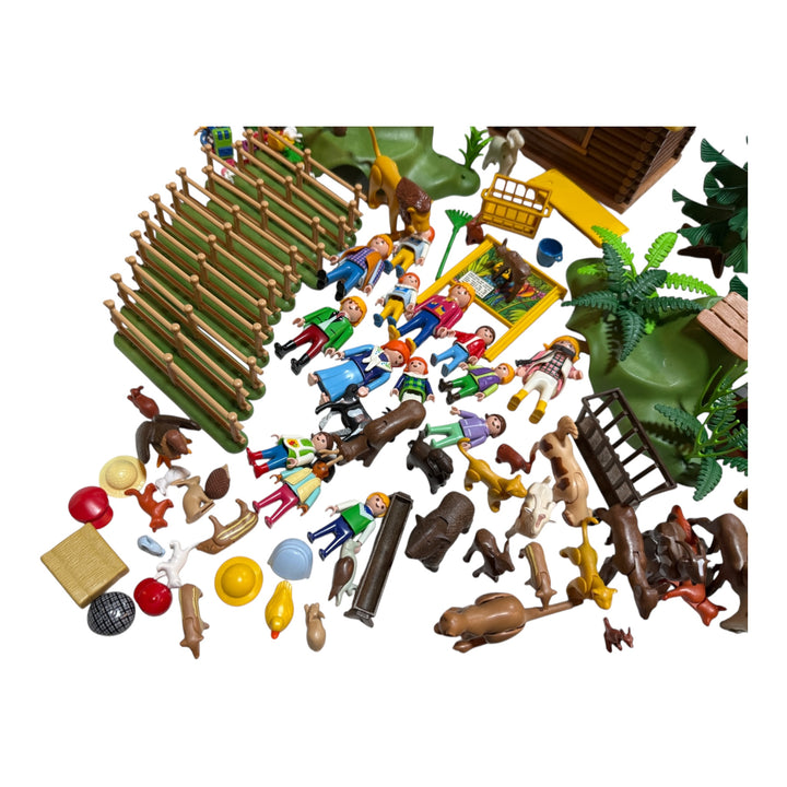 Vintage Playmobil 3638 Children's Petting Zoo Plus Extra