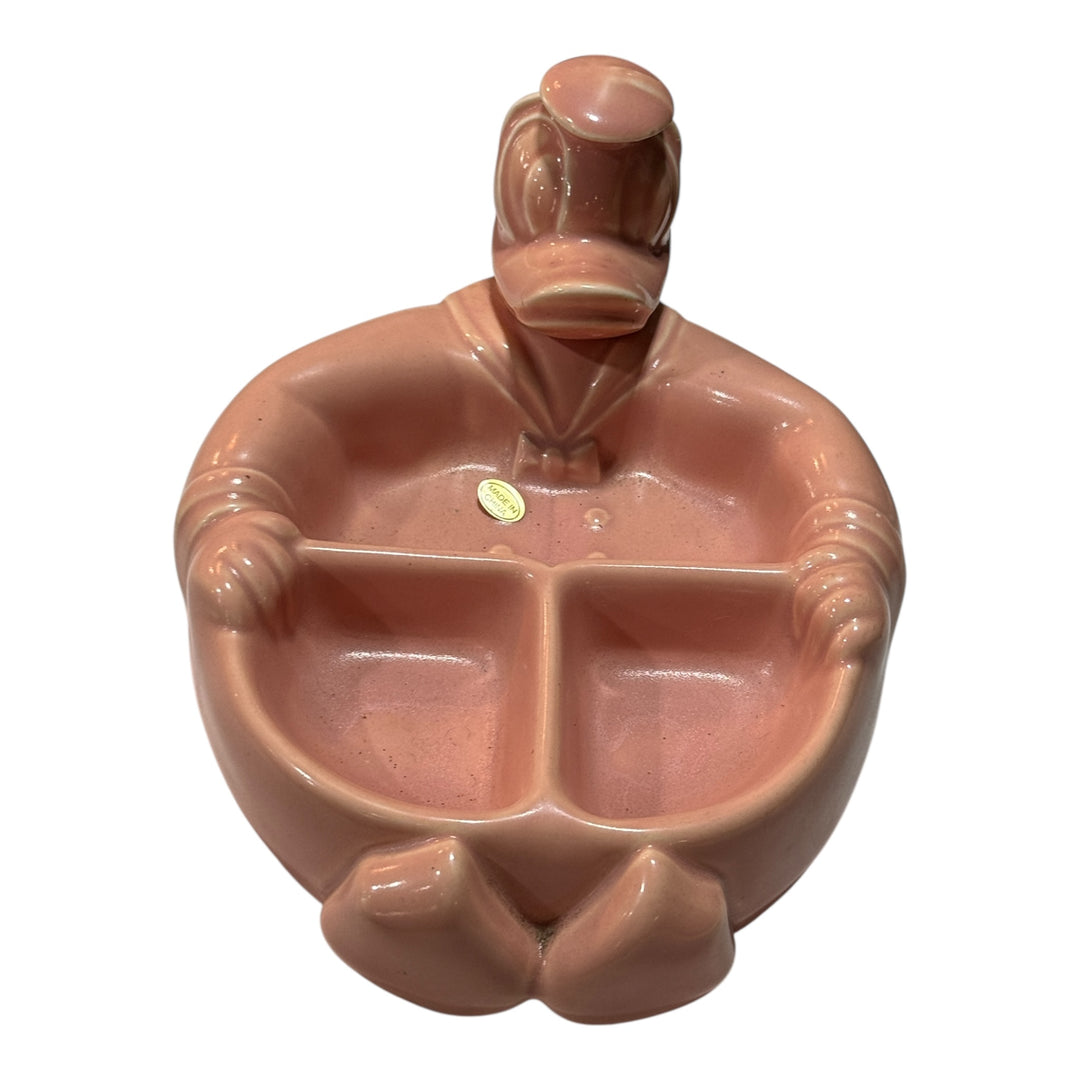 Vintage Baby Food Warmer Divided Dish 3 Sections 1940’s