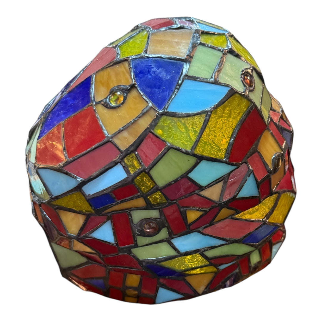 Stained Glass Headwrap Table Lamp