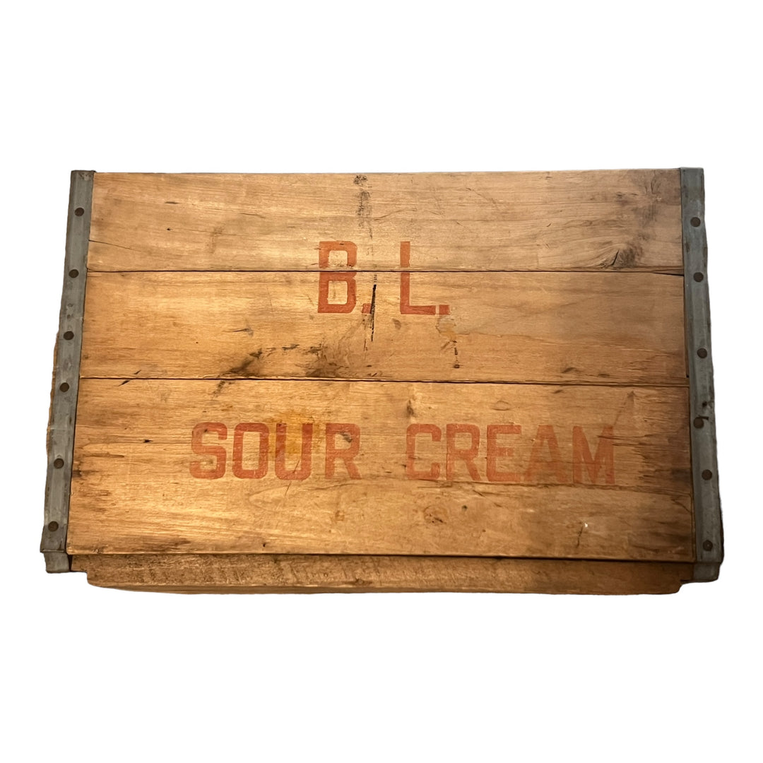 B & L Sour Cream Crate