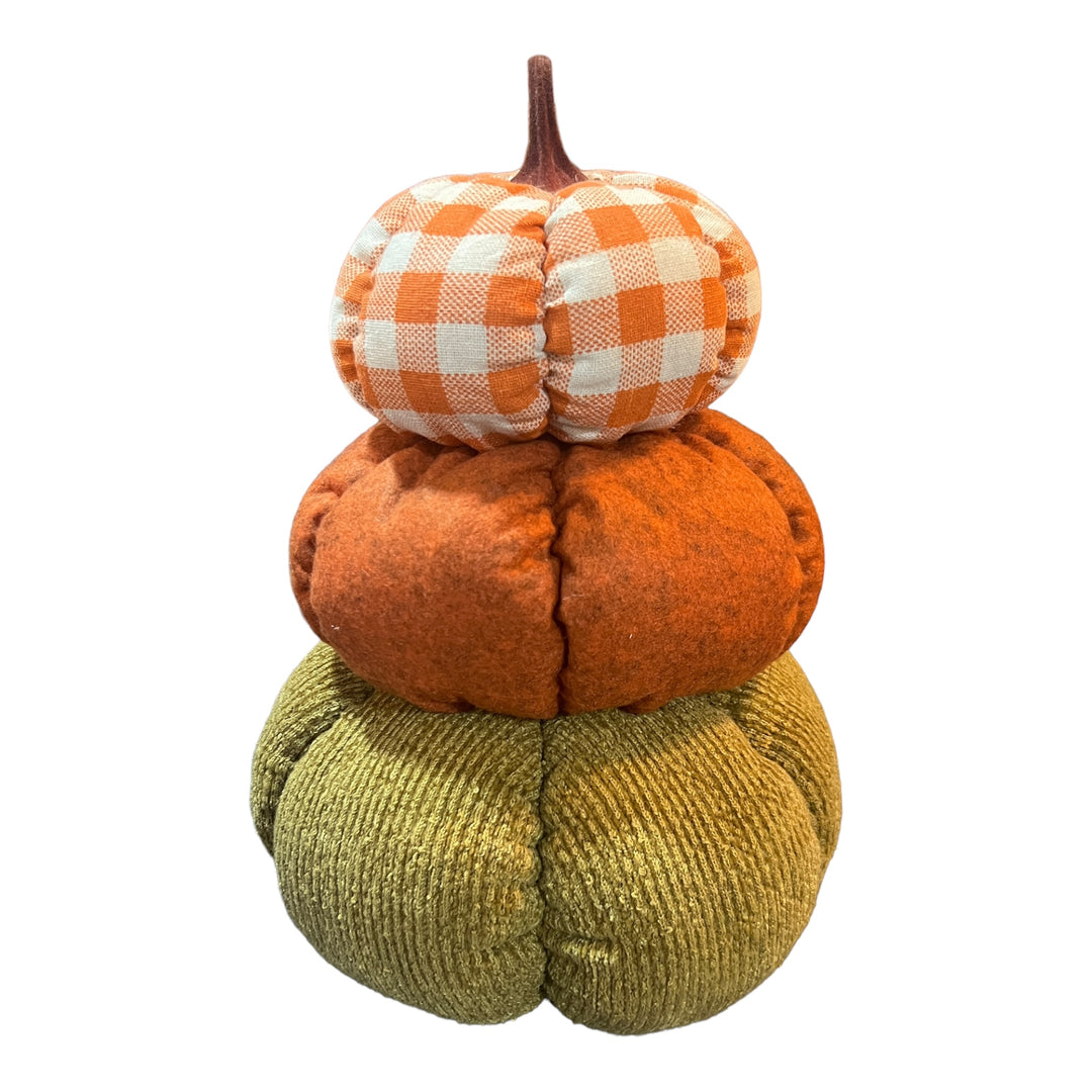 Cloth Pumpkin Stack