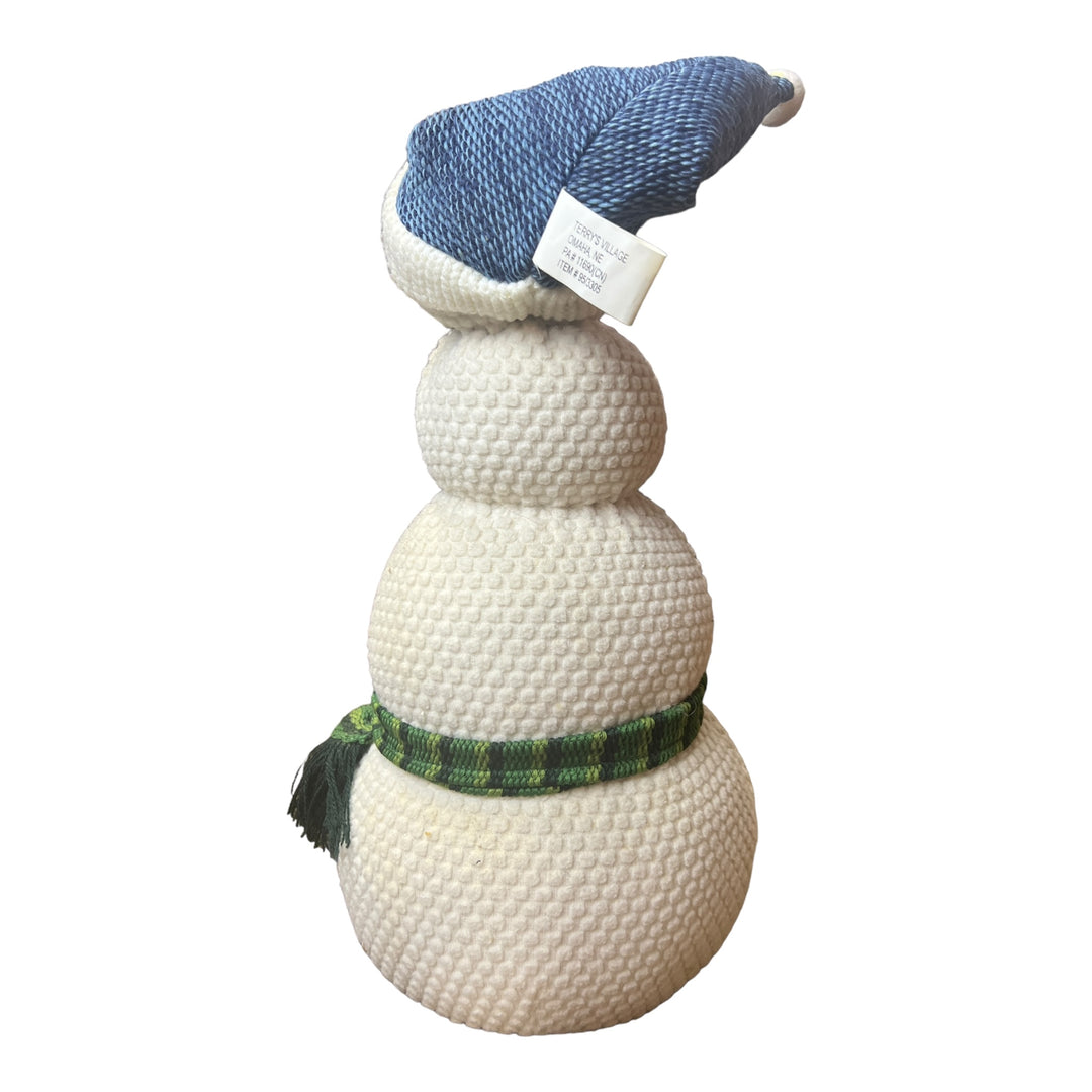 Fabric Snowman Stack