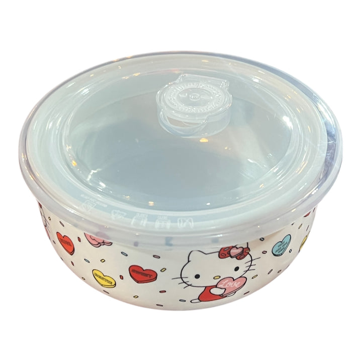 Valentine's Day - Sanri Hello Kitty Covered Bowl Small