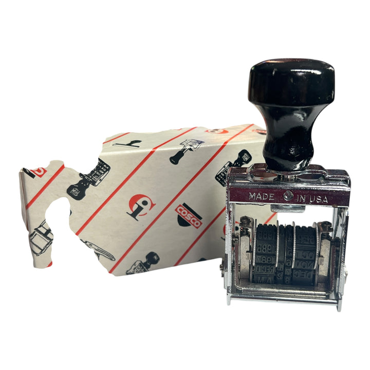 Vintage Eagle Zephyr Stamp No.71 1/2 Flat Band Dater