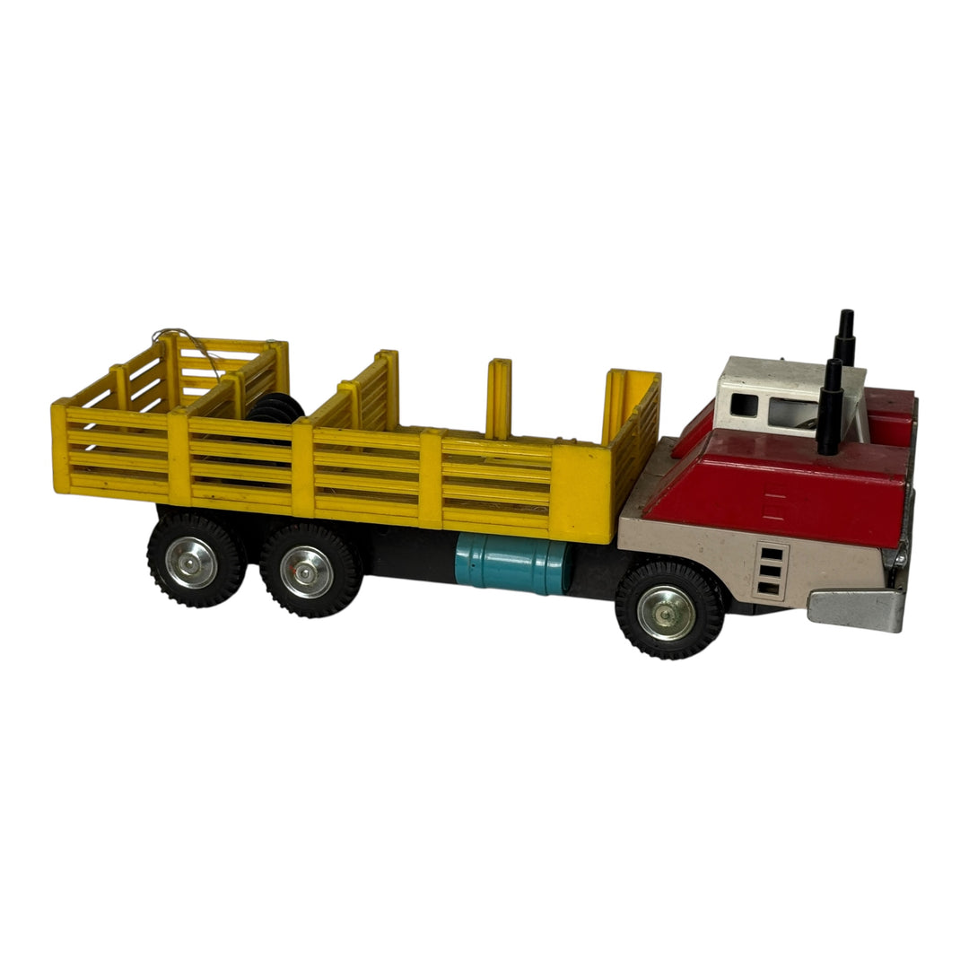 Vintage SEARS The Turnpike Cattle Truck Friction Toy