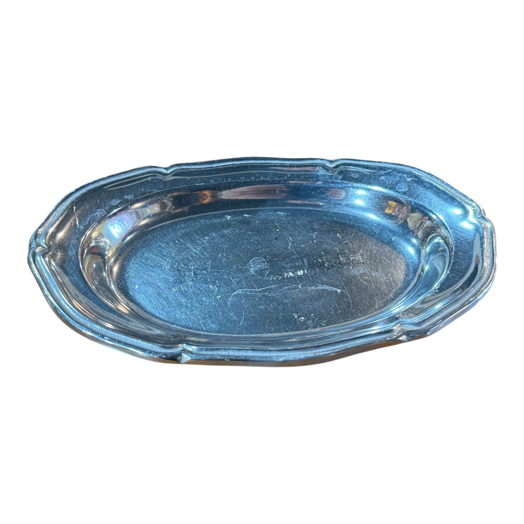Wilton Armetale 11" X 7" Oval Serving Plate