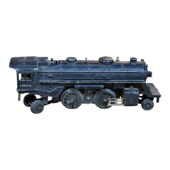 Trains - Vintage Lionel 1684 Steam Engine Locomotive 2-4-2 Post War Untested