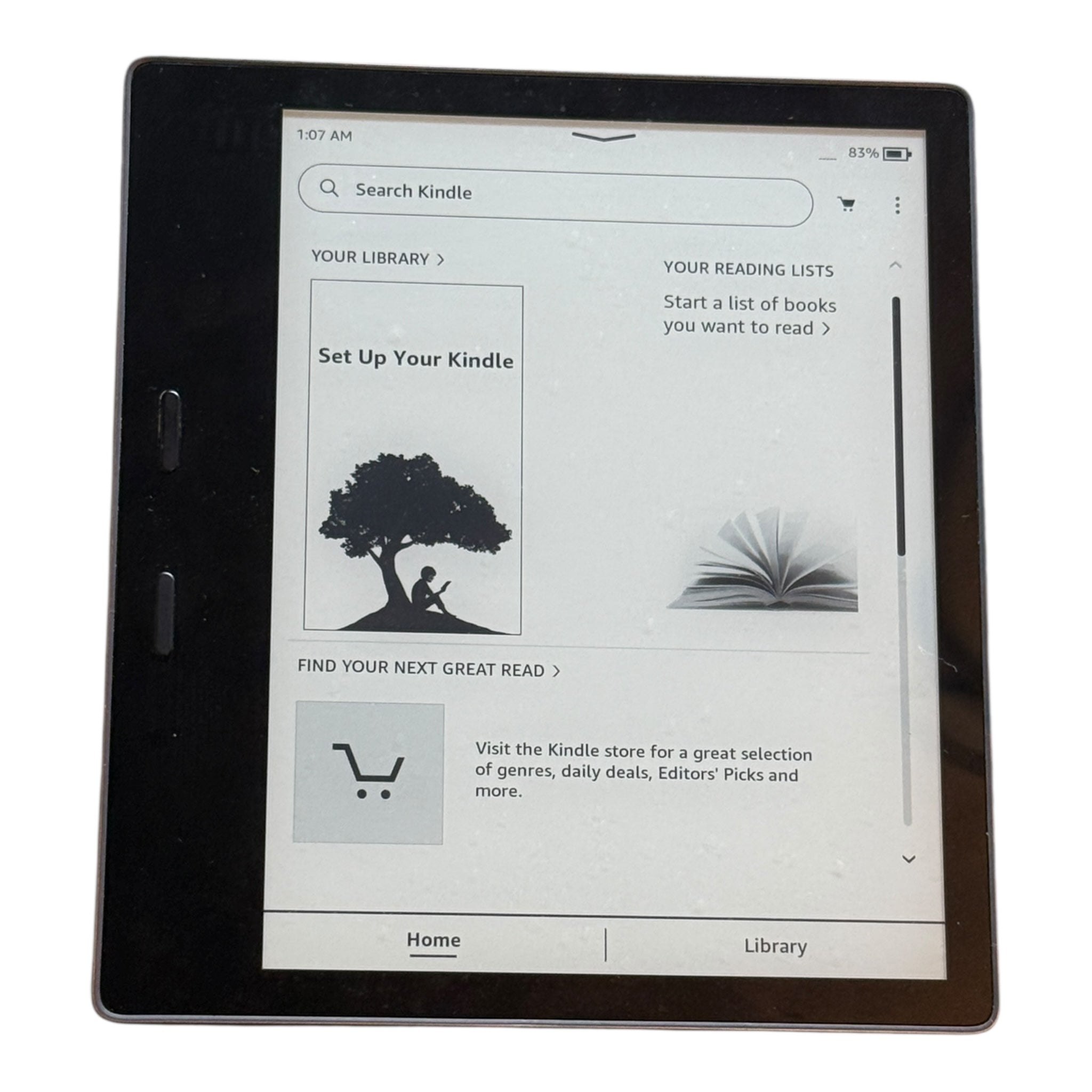 Amazon S8IN4O Kindle Oasis 第10世代 Wifi 電子書籍リーダー 32GB