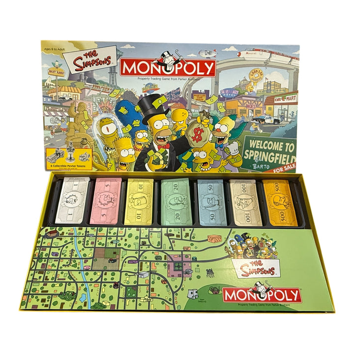 Hasbro Monopoly The Simpsons Edition Board Game