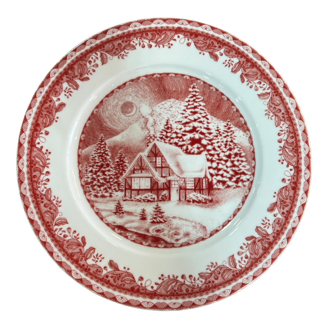 Gibson Holiday Retreat Dinner Plate