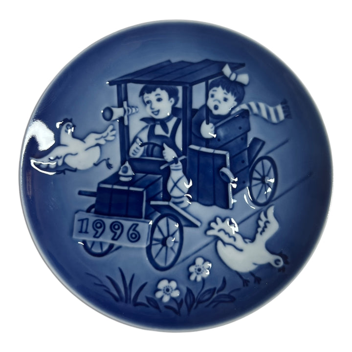 Bing & Grondahl Children's Day Plate - 1996 The Little Racers