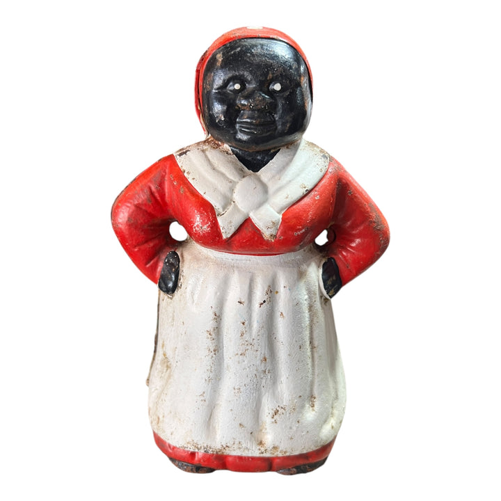 Aunt Jemima Cast Iron Black Americana Still Bank