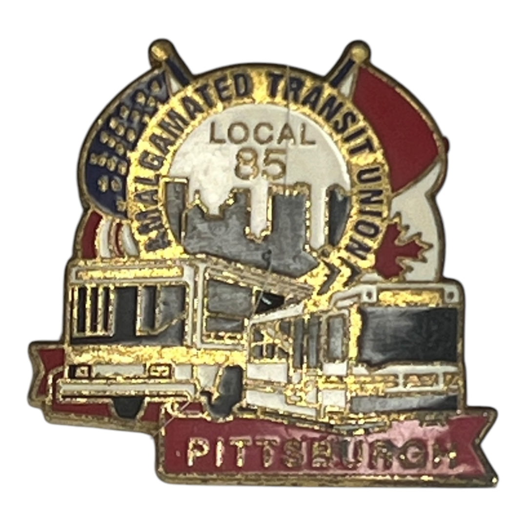 Pin - Amalgamated Transit Union Local 85 Pittsburgh