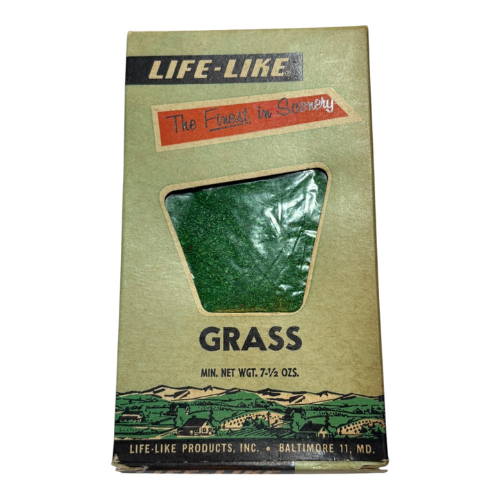Vintage Life-Like Grass Christmas