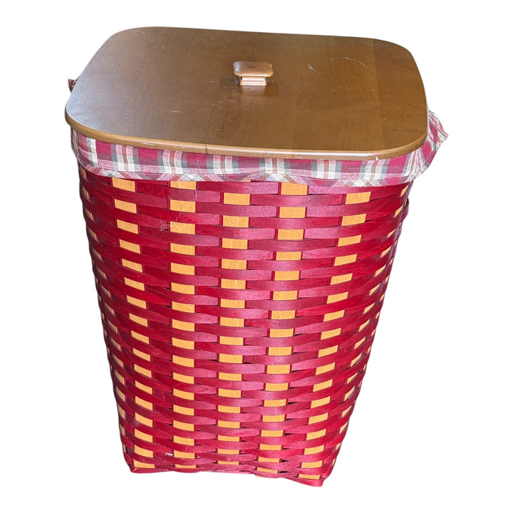 Large Longaberger Hamper 2013 Paprika with Liner  PICKUP ONLY