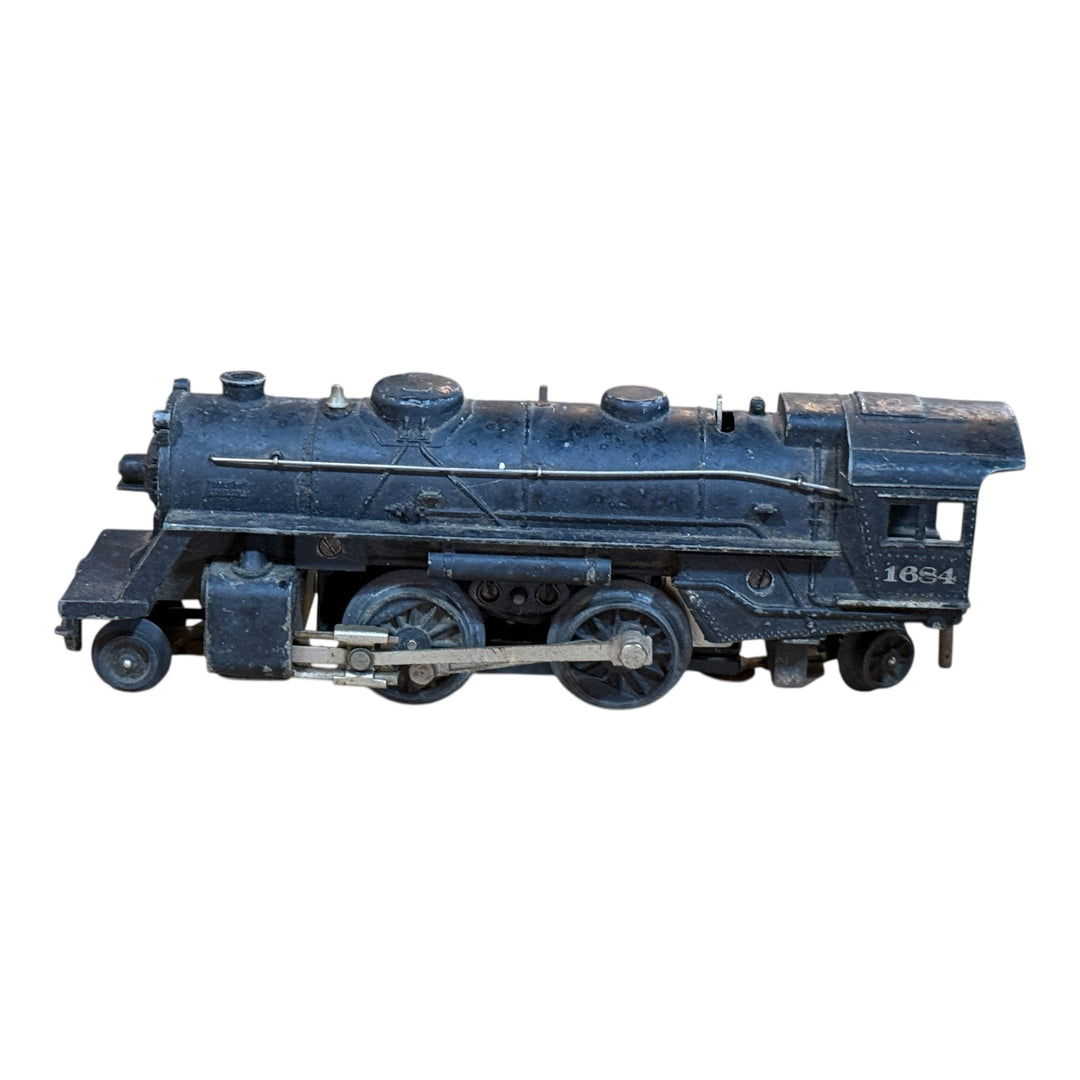 Trains - Vintage Lionel 1684 Steam Engine Locomotive 2-4-2 Post War Untested