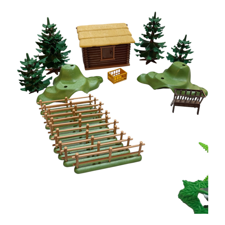 Vintage Playmobil 3638 Children's Petting Zoo Plus Extra