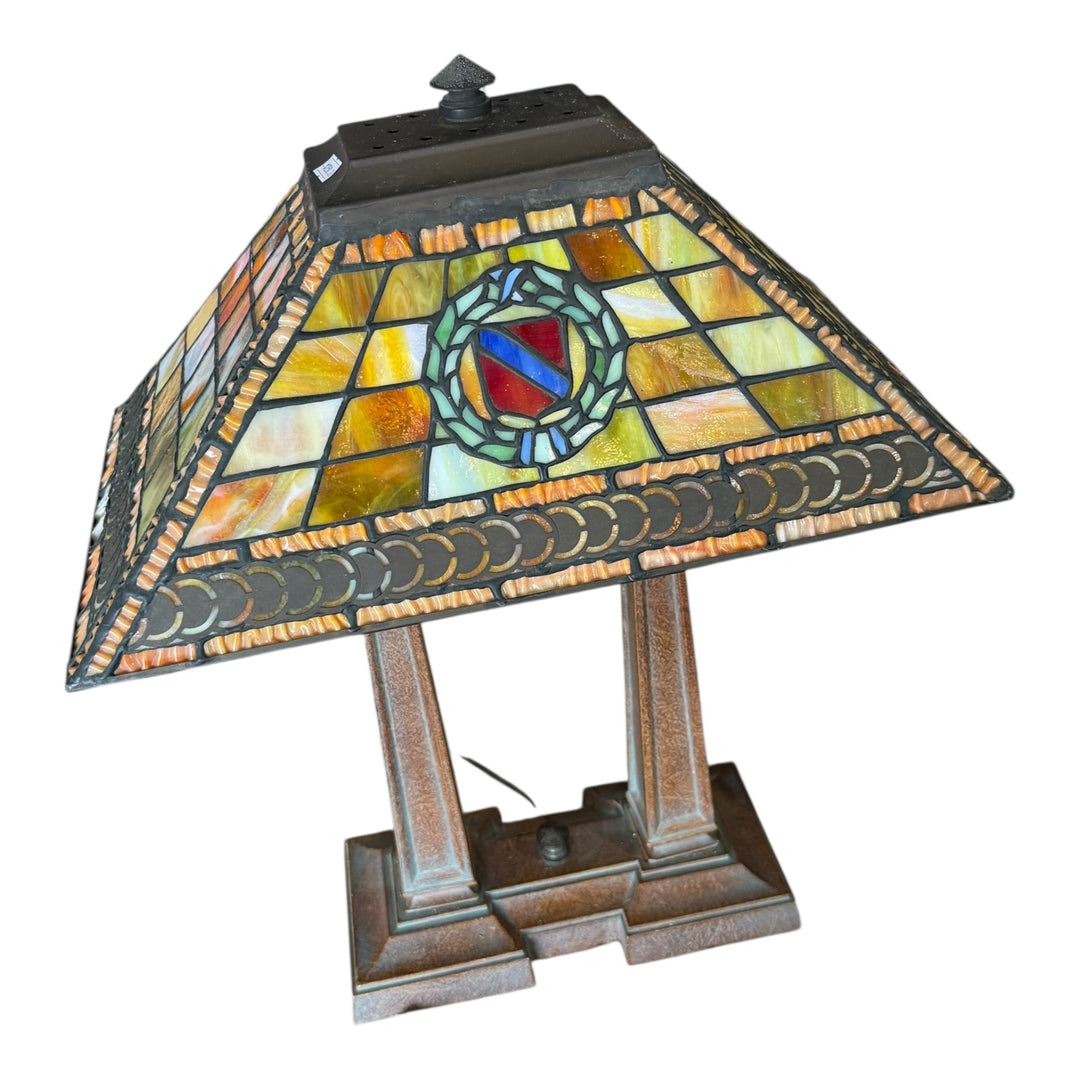 Tiffany Style Harvard Table Lamp