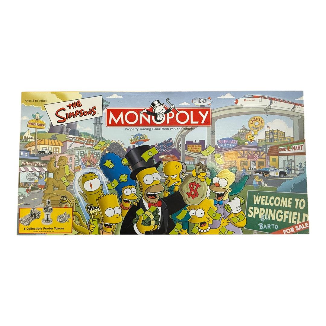 Hasbro Monopoly The Simpsons Edition Board Game