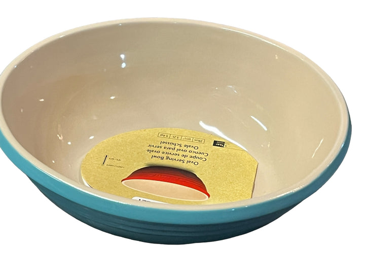 Le Creuset Oval Bowl Turquoise