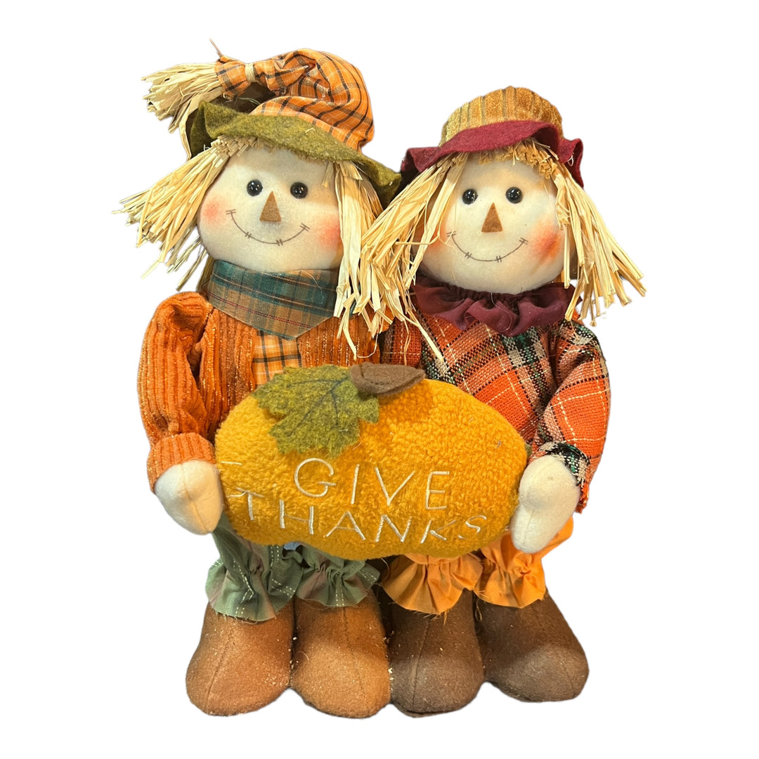 Give Thanks Cloth Scarecrows