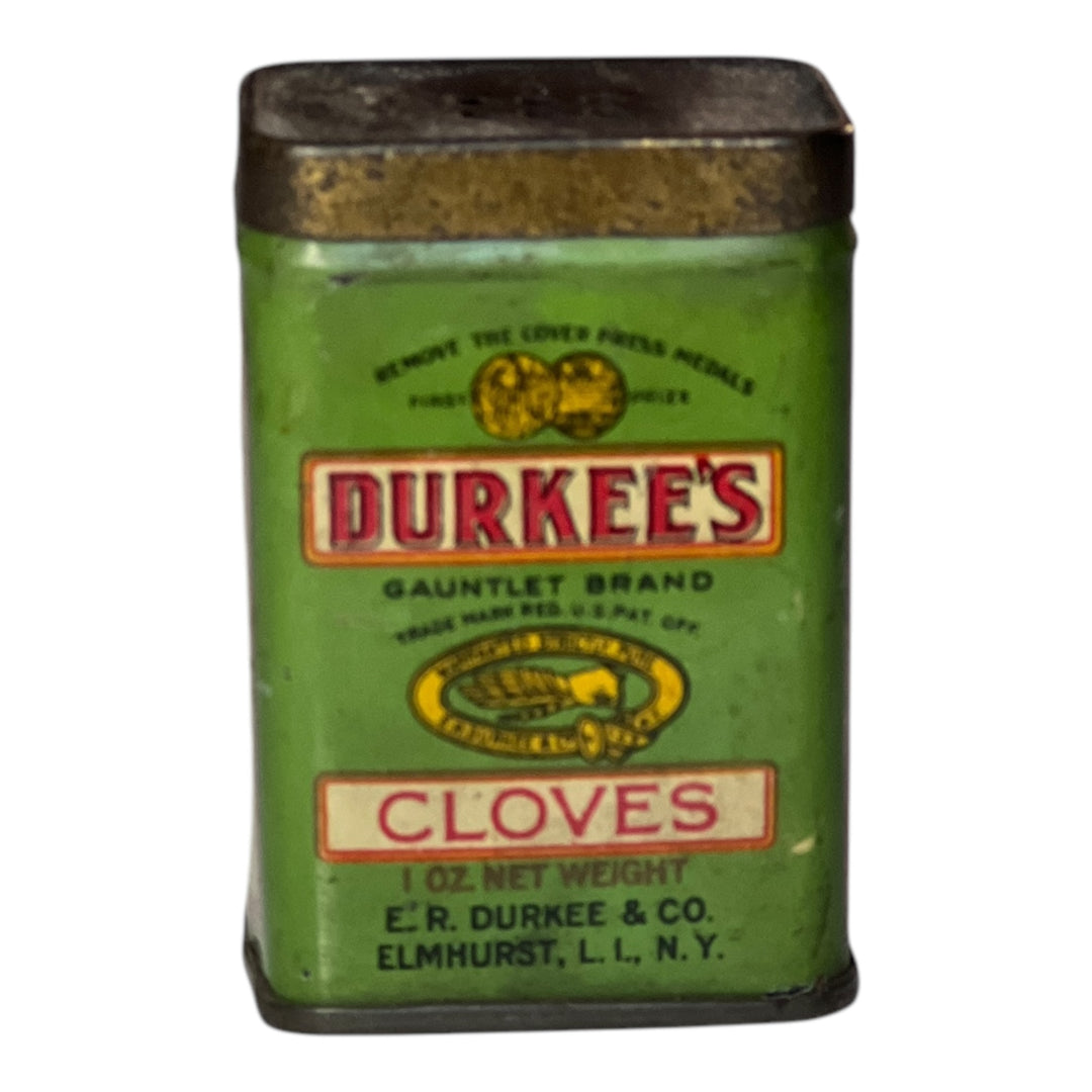 Vintage Durkee's Clove Tin