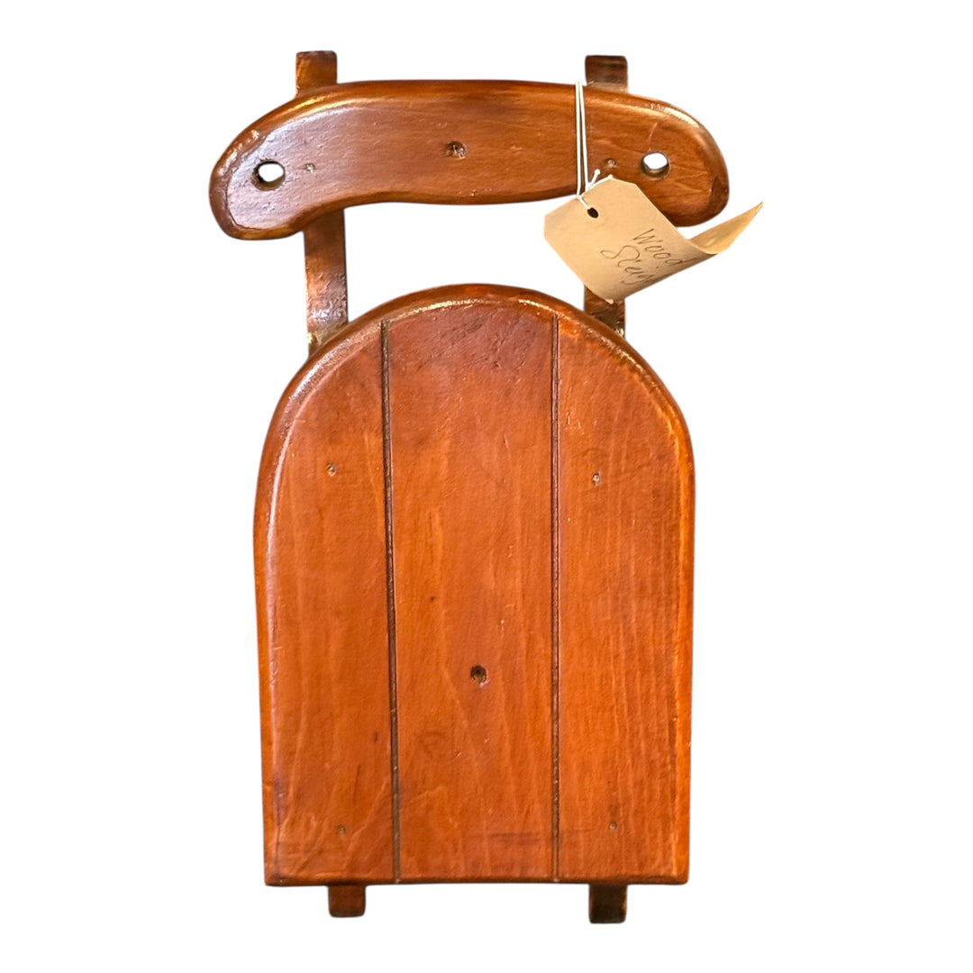 Decorative Wooden Sled