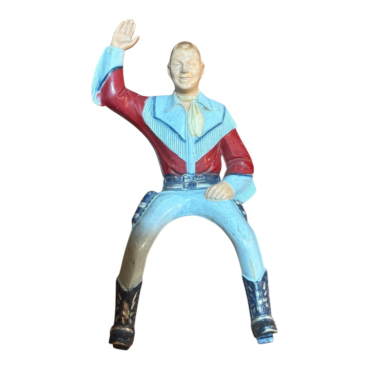 Original Hartland Roy Rogers 1950s Sitting Figure No Hat / Guns