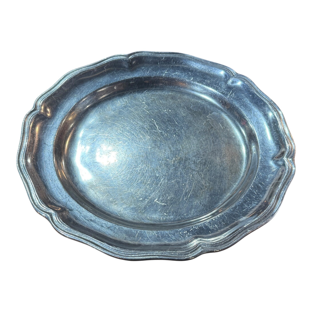 Wilton Armetale Pewter Queen Anne 14" Charger / Platter