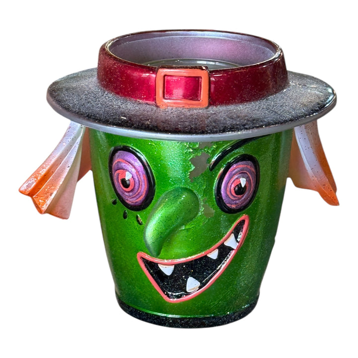 Whimsical Witch Candle Holder