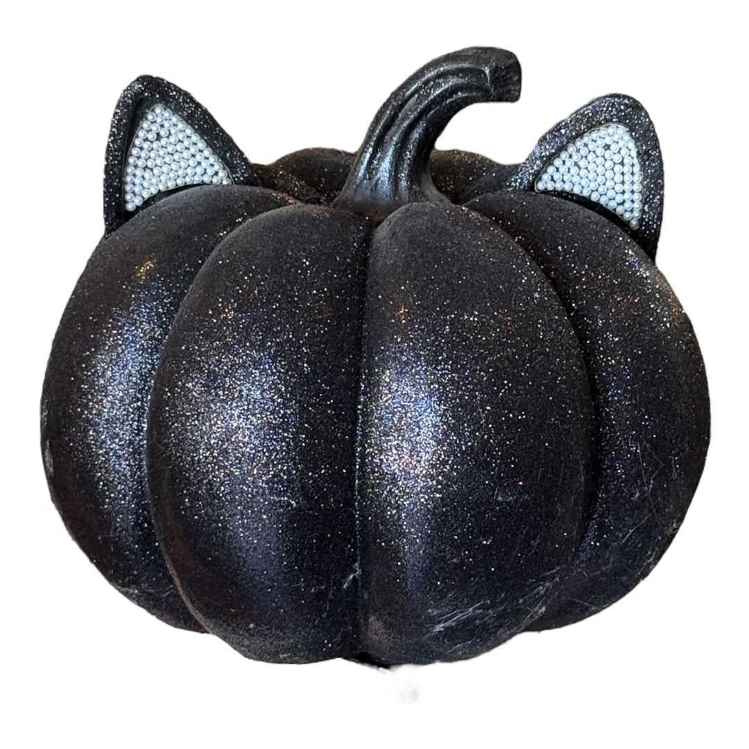 Glitter Cat Pumpkin