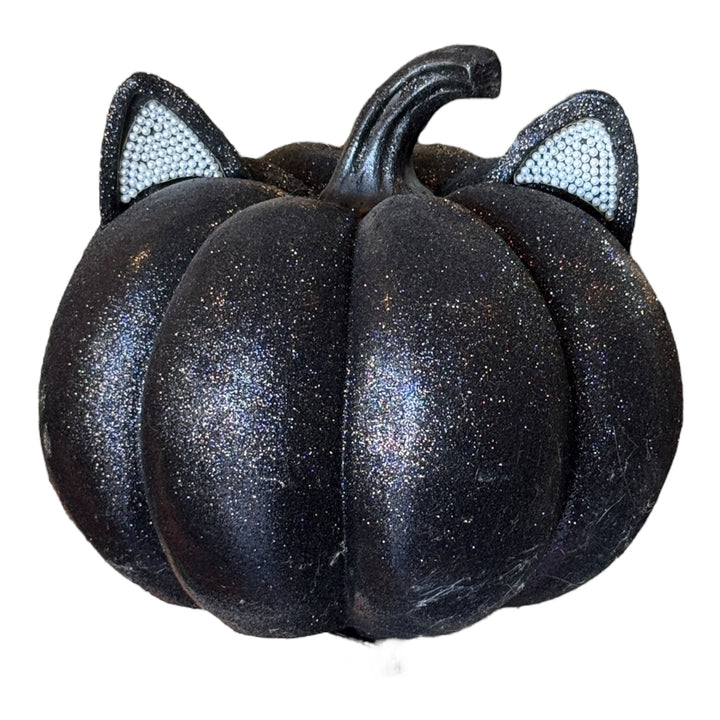 Glitter Cat Pumpkin