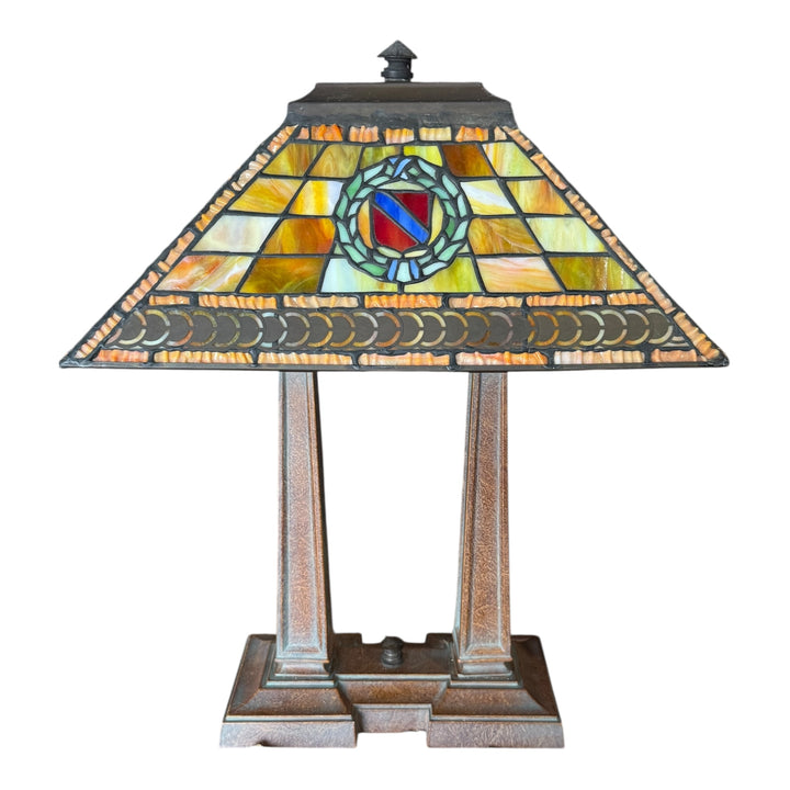 Tiffany Style Harvard Table Lamp