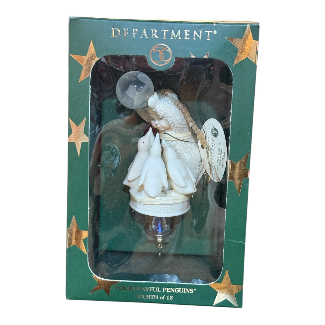 Snowbabies - Dept 56 4 Playful Penguins 4th of 12