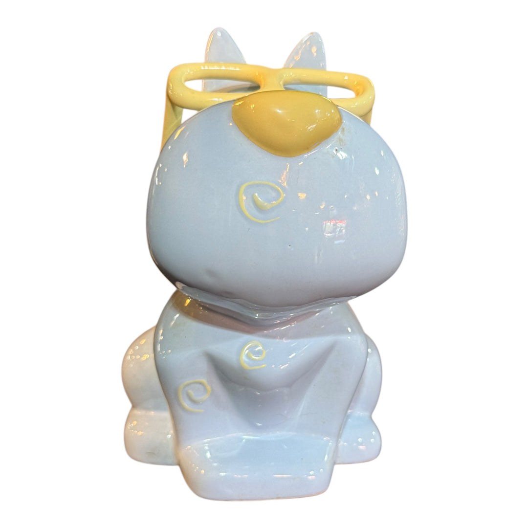 Ceramic Dog Piggy Bank