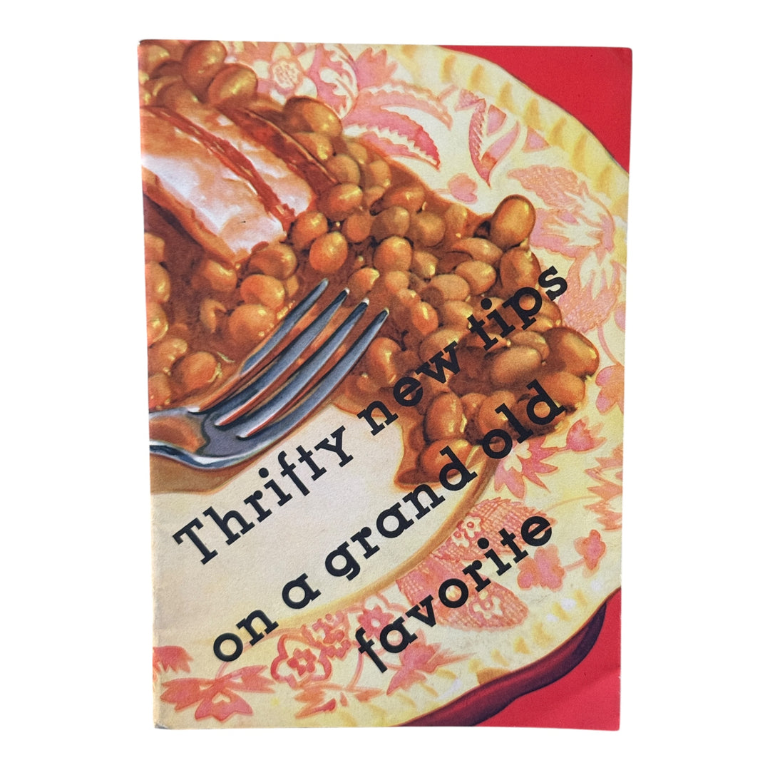 1932 H J Heinz Baked Beans Recipe Booklet