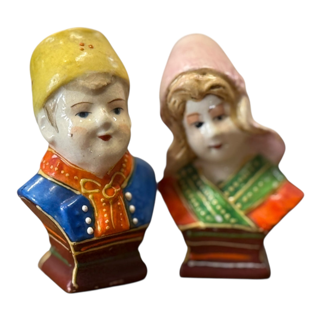 Salt and Pepper Shakers - Man & Woman