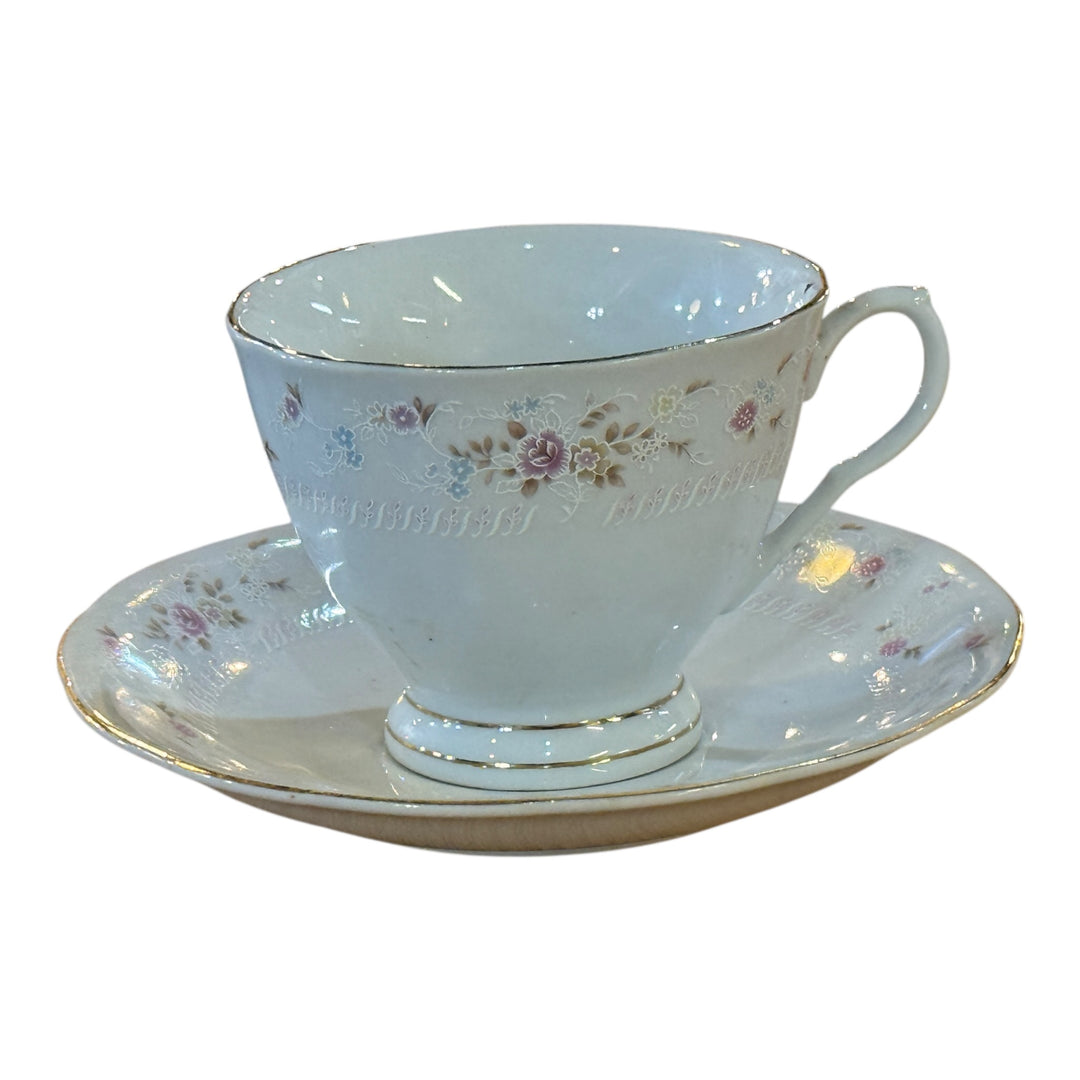 Porcelain Floral Teacup