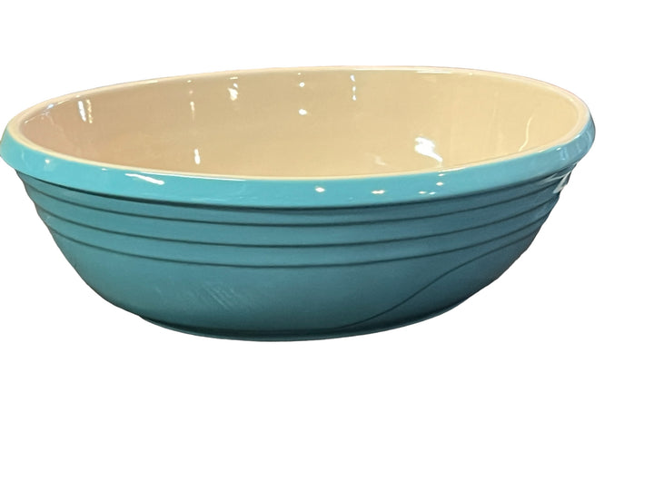 Le Creuset Oval Bowl Turquoise