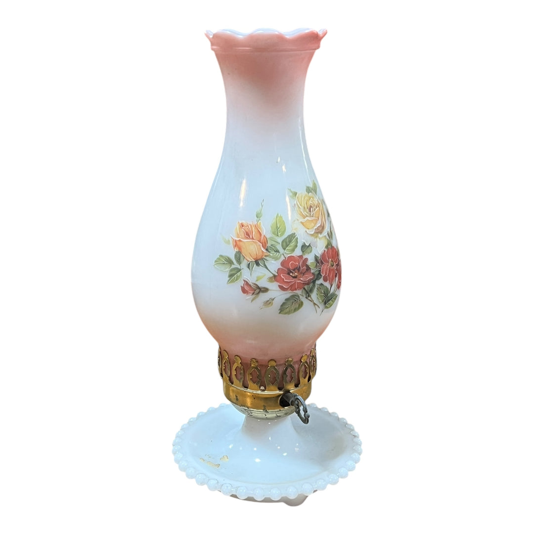 Vintage Crownreative Industries Hostess Hurricane Lamp