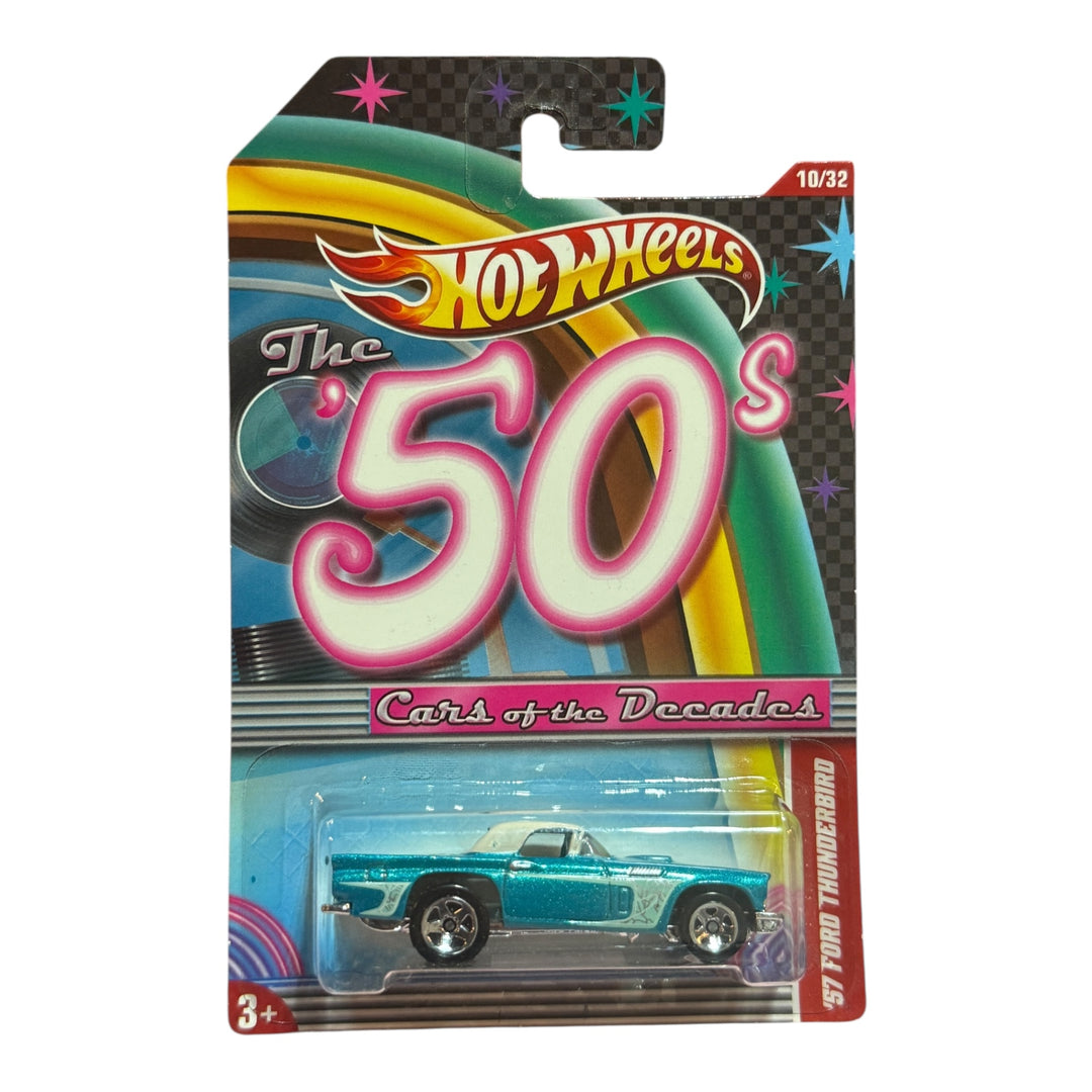 Hot Wheels The 50s Cars of the Decades 57 Ford Thunderbird
