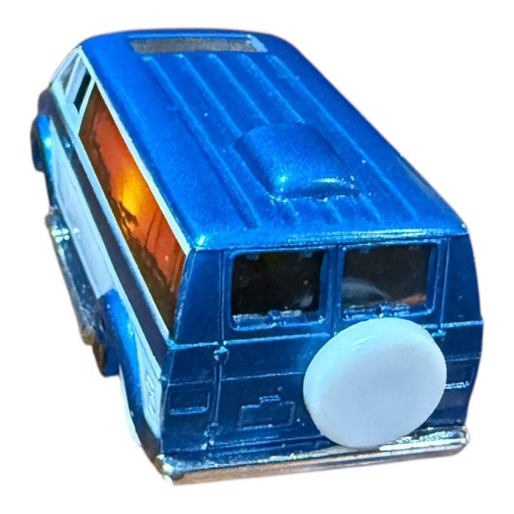 1976 Tyco HP2 Blue Van-tastic #8539 Curve Hugger HO Slot Car