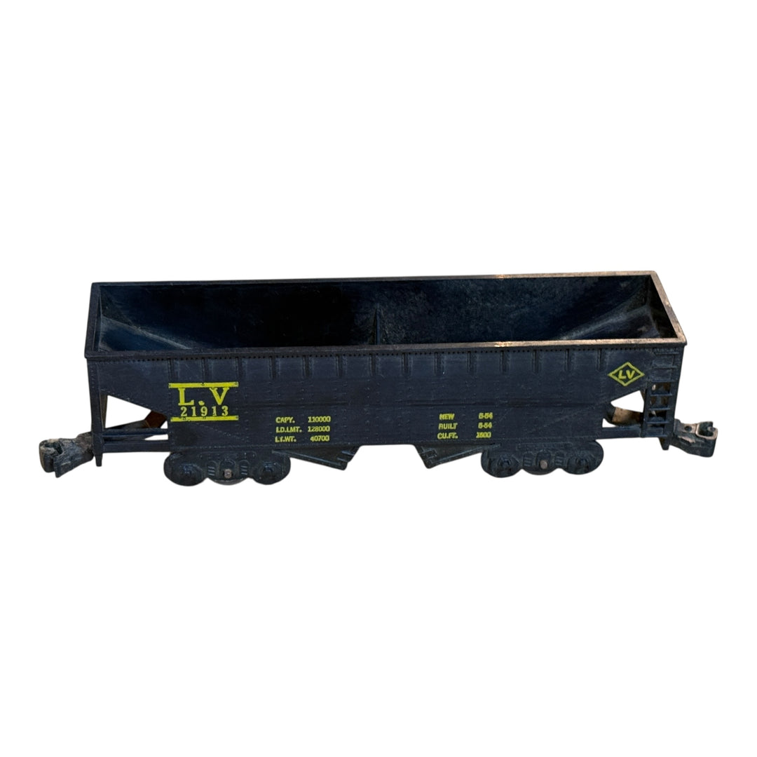 Trains - Marx LV 21913 Train Lehigh Valley Gondola Coal Hopper O Gauge