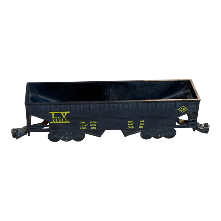 Trains - Marx LV 21913 Train Lehigh Valley Gondola Coal Hopper O Gauge