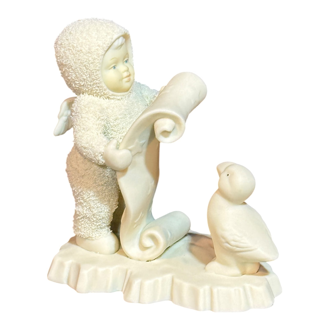 Dept 56 Snowbabies - "Are You On My List"