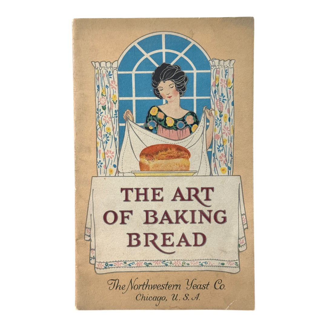 1930s Era The Art of Baking Bread Cookbook Northwestern Yeast Co Chicago IL