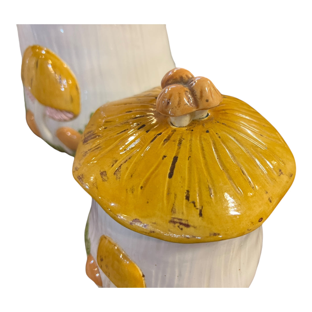 Vintage Mushroom Canister Set