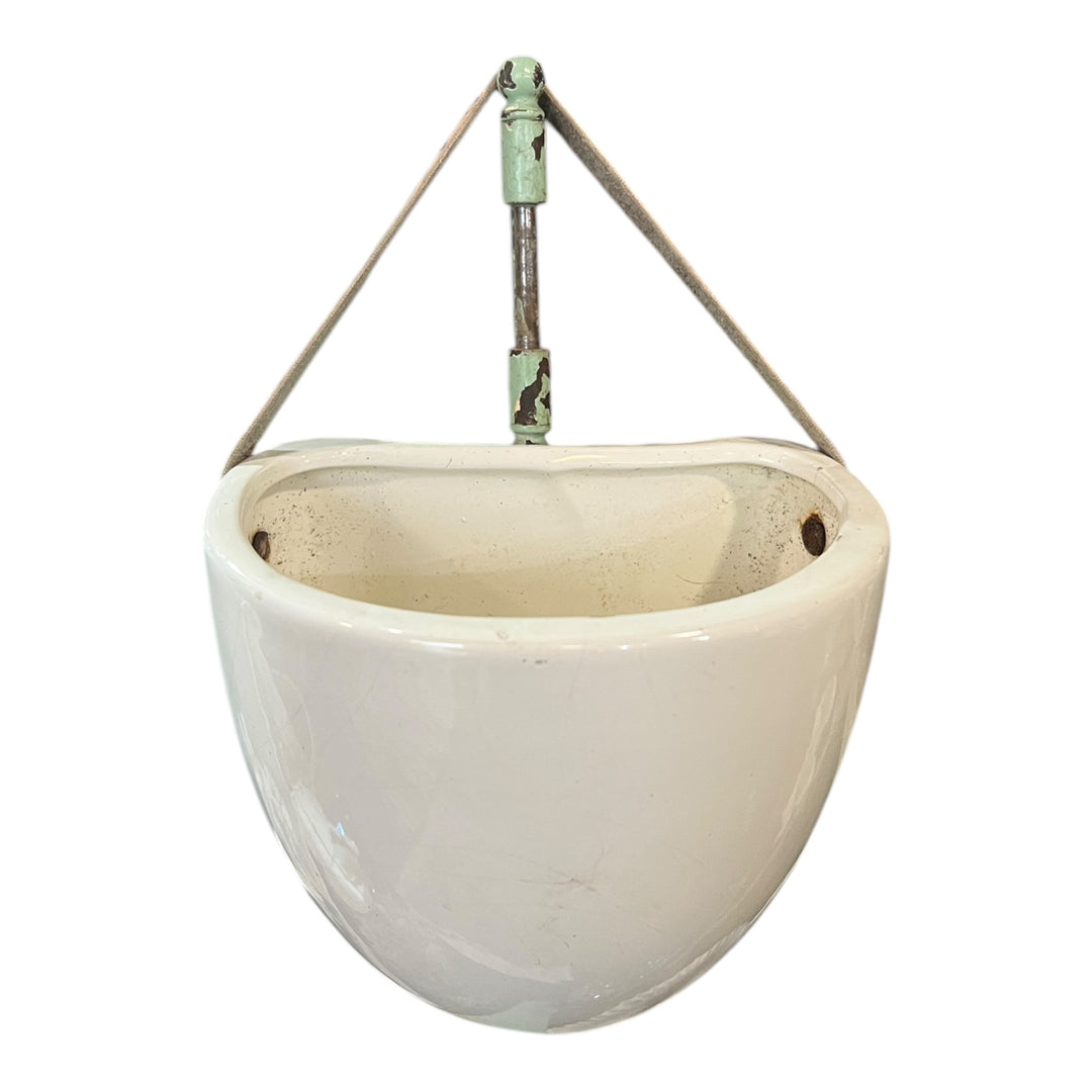 Ceramic Hanging Wall Planter / Pot