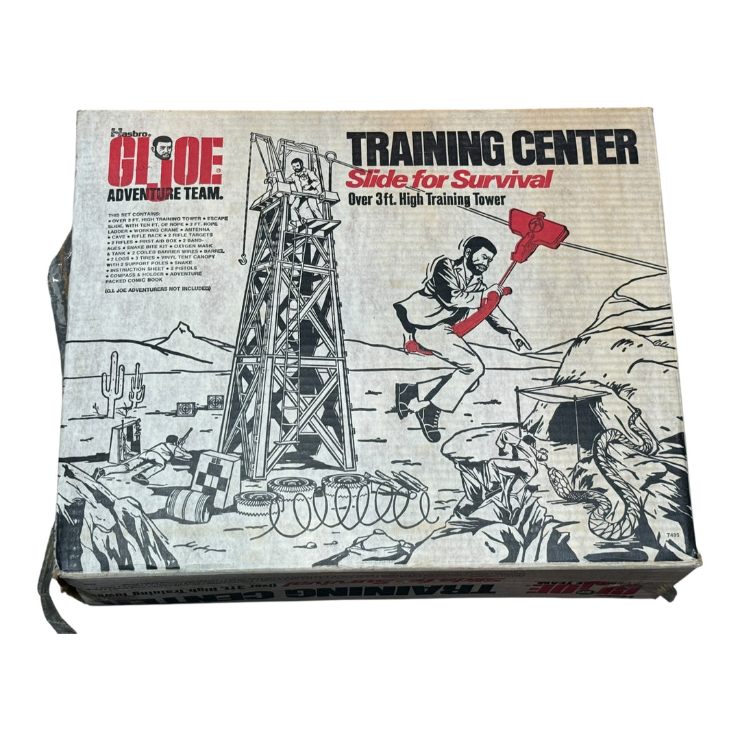 Vintage 1974 Hasbro GI JOE Adventure Team Training Center Set