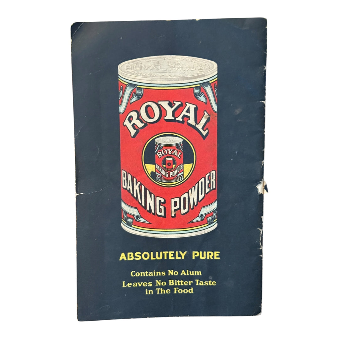 1925 Royal Baking Powder Co. Cook Book Recipe Booklet